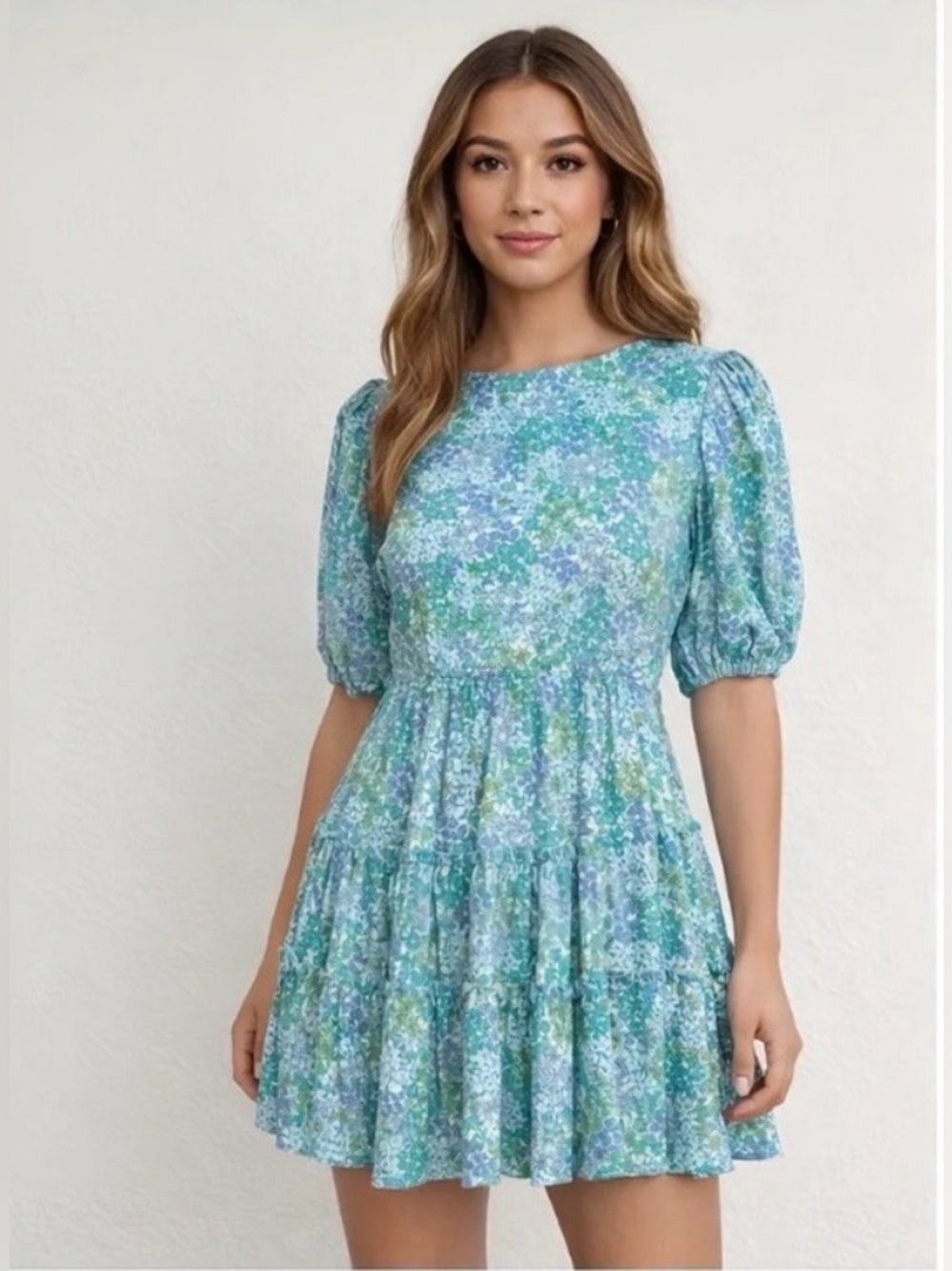 New Without Tags Sky to Moon Floral Dress Size Medium- CURRENTLY $77 on TIK TOK